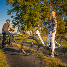 rower elektryczny trekkingowy