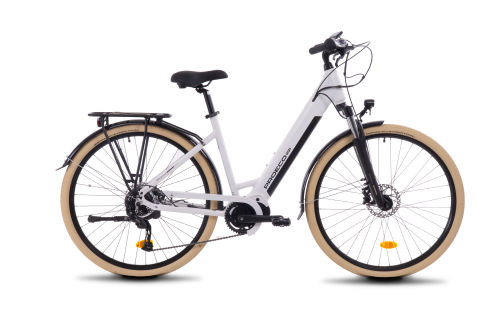 Rower elektryczny Romet Proeco Wave 3.0 14 Ah / 504 Wh biały