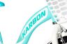 Rower dla dziewczynki Karbon Kitty 16 cali kolor miętowy