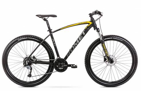 Rower MTB alu ROMET Mustang M7.1 czarno-żółty